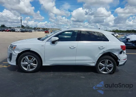 2024 Audi Q3 Premium Plus 45 Tfsi S Line Quattro Tiptronic из США, поврежденный, VIN WA1EECF38R1184647